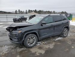 Jeep Grand Cherokee salvage cars for sale: 2021 Jeep Cherokee Latitude LUX