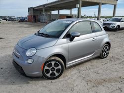 Salvage cars for sale from Copart West Palm Beach, FL: 2018 Fiat 500 Electric