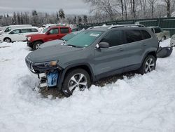 Jeep Cherokee Limited salvage cars for sale: 2020 Jeep Cherokee Limited