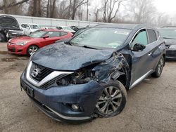 Nissan Murano salvage cars for sale: 2017 Nissan Murano S