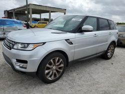 Salvage cars for sale from Copart West Palm Beach, FL: 2014 Land Rover Range Rover Sport HSE