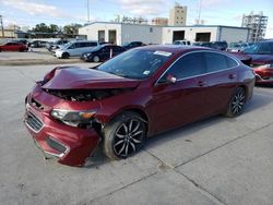 Vehiculos salvage en venta de Copart New Orleans, LA: 2018 Chevrolet Malibu LT