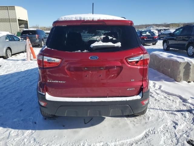 2020 Ford Ecosport SE