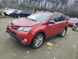 Toyota salvage cars for sale: 2015 Toyota Rav4 Limited