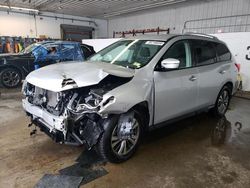 Nissan salvage cars for sale: 2020 Nissan Pathfinder SV