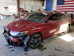 Ford Fusion Titanium salvage cars for sale: 2019 Ford Fusion Titanium