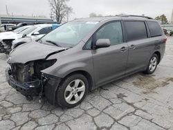 Salvage cars for sale from Copart Tulsa, OK: 2016 Toyota Sienna LE