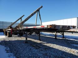 Salvage trucks for sale at Greenwood, NE auction: 1996 Fontaine Flatbed TR