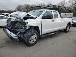 Toyota Tundra Double cab sr/sr5 salvage cars for sale: 2018 Toyota Tundra Double Cab SR/SR5