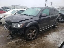 Dodge Journey Crossroad salvage cars for sale: 2017 Dodge Journey Crossroad