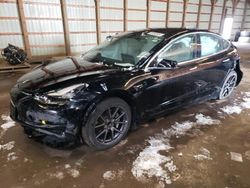 Salvage cars for sale from Copart Ontario Auction, ON: 2019 Tesla Model 3