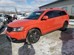 Salvage cars for sale from Copart Louisville, KY: 2018 Dodge Journey Crossroad