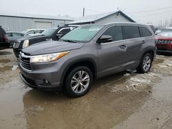 Toyota salvage cars for sale: 2015 Toyota Highlander XLE