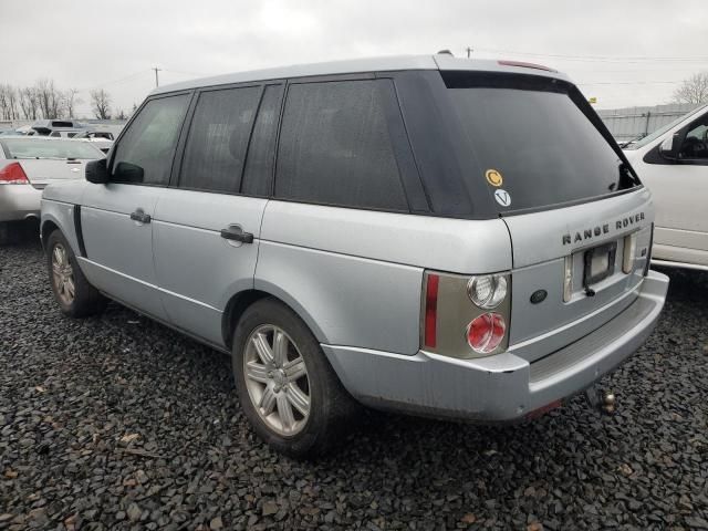 2007 Land Rover Range Rover HSE