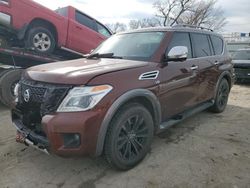 Nissan salvage cars for sale: 2018 Nissan Armada SV