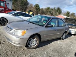 2002 Honda Civic LX en venta en Mendon, MA