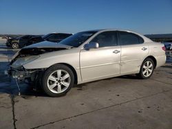 Salvage cars for sale from Copart Grand Prairie, TX: 2005 Lexus ES 330
