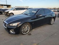 Infiniti Vehiculos salvage en venta: 2018 Infiniti Q50 Luxe