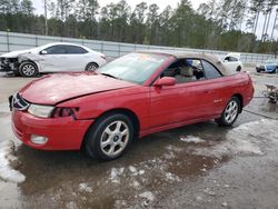 Toyota Camry Sola salvage cars for sale: 2000 Toyota Camry Solara SE