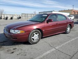 Buick salvage cars for sale: 2001 Buick Lesabre Custom