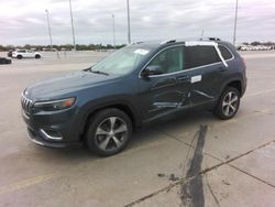 Jeep salvage cars for sale: 2019 Jeep Cherokee Limited