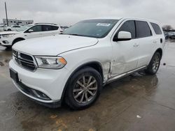 Salvage cars for sale from Copart Grand Prairie, TX: 2017 Dodge Durango SXT