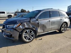 Acura salvage cars for sale: 2017 Acura MDX Advance