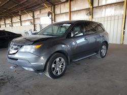 Acura salvage cars for sale: 2007 Acura MDX Technology