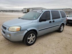 Chevrolet Uplander Vehiculos salvage en venta: 2007 Chevrolet Uplander LS