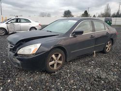 Honda Accord salvage cars for sale: 2005 Honda Accord EX