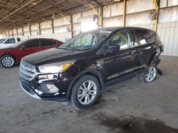 Salvage cars for sale from Copart Phoenix, AZ: 2017 Ford Escape SE