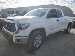 Toyota Tundra salvage cars for sale: 2018 Toyota Tundra Double Cab SR