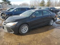 Salvage cars for sale from Copart Davison, MI: 2017 Toyota Camry LE