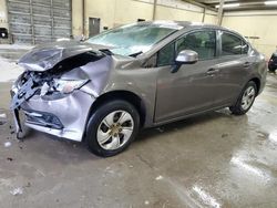 Honda salvage cars for sale: 2013 Honda Civic LX