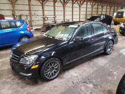 Mercedes-Benz salvage cars for sale: 2014 Mercedes-Benz C 300 4matic