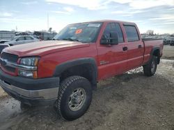 Chevrolet Silverado k2500 Heavy dut salvage cars for sale: 2004 Chevrolet Silverado K2500 Heavy Duty