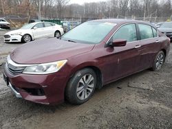 Honda Accord salvage cars for sale: 2016 Honda Accord LX