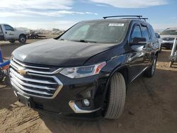 Chevrolet Traverse salvage cars for sale: 2018 Chevrolet Traverse High Country