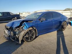 Salvage cars for sale from Copart Bakersfield, CA: 2020 Toyota Camry XSE