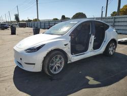 Tesla Model y Vehiculos salvage en venta: 2024 Tesla Model Y