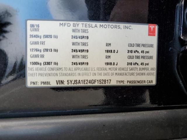 2016 Tesla Model S