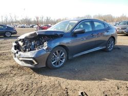 Honda salvage cars for sale: 2021 Honda Civic EXL