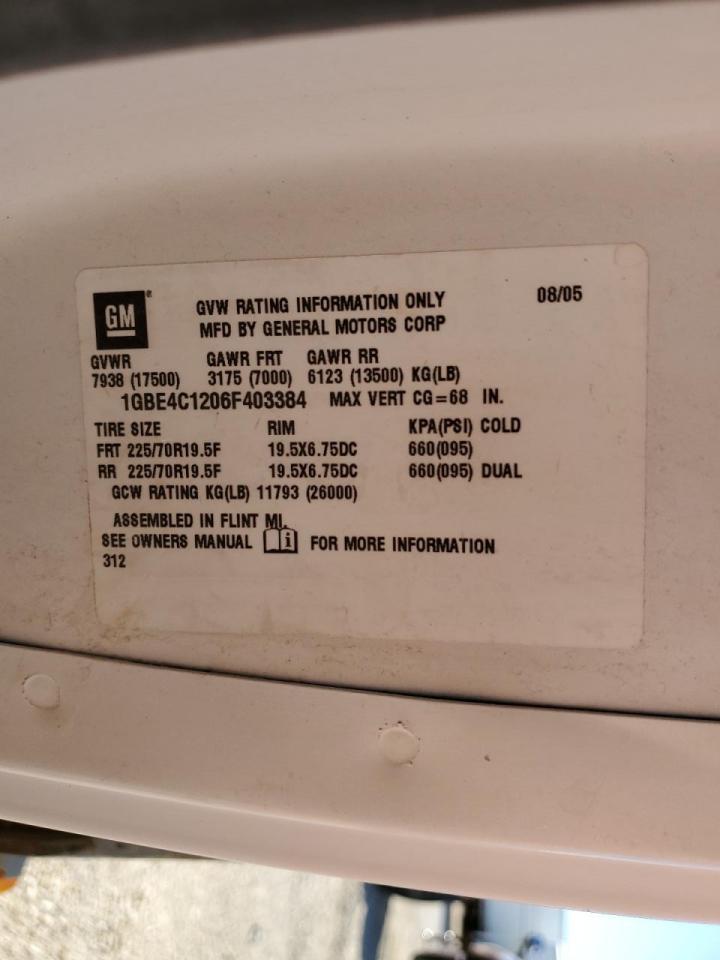 2006 Chevrolet C4500 C4C042