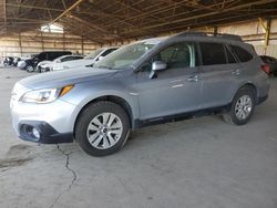 Subaru salvage cars for sale: 2017 Subaru Outback 2.5I Premium