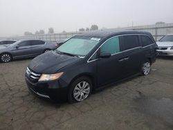 Salvage cars for sale from Copart Martinez, CA: 2017 Honda Odyssey SE