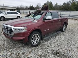 Dodge 1500 salvage cars for sale: 2021 Dodge RAM 1500 Longhorn