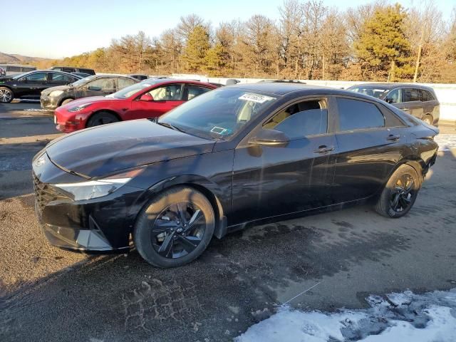 2023 Hyundai Elantra Blue