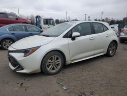 Toyota Vehiculos salvage en venta: 2019 Toyota Corolla SE