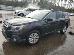 Salvage cars for sale from Copart Harleyville, SC: 2018 Subaru Outback 2.5I Premium