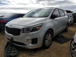 KIA Sedona salvage cars for sale: 2018 KIA Sedona L